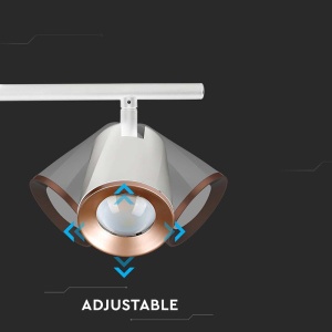 LAMPA LED MONTAJ PERETE 2X6W 4000K ALB NEUTRU - ALB - Img 6