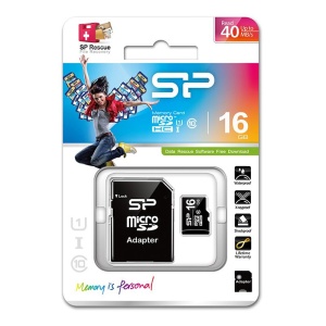 MICRO SD CARD 16GB CLASS 10 CU ADAPTOR SILICON POWER - Img 2