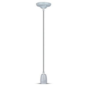 PENDUL TAVAN PORTELAN SOCLU E27 - GRI - Img 2