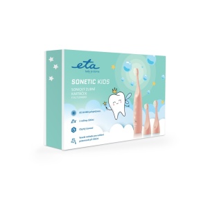 Periuta electrica sonica pentru copii ETA Sonetic Kids 1710 90000, IPX7, USB-C, baterie Li-ion 3.7 V / 350 mAh, roz - Img 9