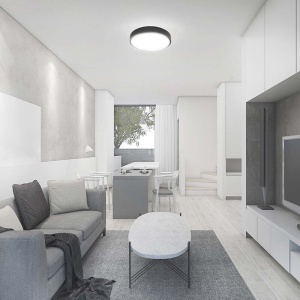 PLAFONIERA LED 18W IP44 CU SENZOR 4000K ALB NEUTRU - NEGRU - Img 12