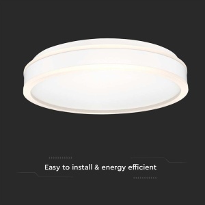 PLAFONIERA LED 24W 3IN1 - ALB - Img 5