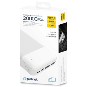 POWER BANK 20000MAH PLATINET - Img 6