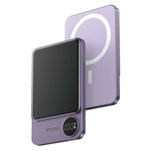POWER BANK ULTRA SLIM 5000MAH WIRELESS FAST CHARGING - Img 2