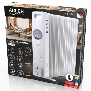 RADIATOR ULEI 13 ELEMENTI 2500W TELECOMANDA ADLER - Img 12