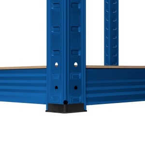 RAFT METALIC 5 POLITE 750K MDF 180X90X40 ALBASTRU REBEL - Img 9