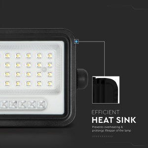REFLECTOR CU INCARCARE SOLARA 50W 700LM 7IN1 - NEGRU - Img 14