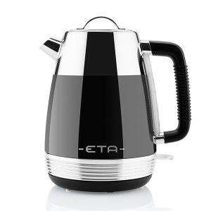 RESIGILAT - Cana electrica fierbator ETA Storio 918620, 2150 W, 1.7 L, otel inoxidabil, design retro, negru - Img 3