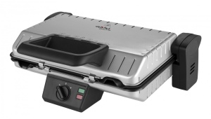 RESIGILAT - Contact grill GALLET CHARTRES GRI660, 1600W, placi detasabile, deschidere la 180 grade