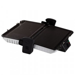 RESIGILAT - Contact grill GALLET CHARTRES GRI660, 1600W, placi detasabile, deschidere la 180 grade - Img 3