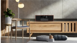 RESIGILAT - Microsistem audio JVC RD-E761, 16 W, Bluetooth, FM, player CD, USB, conversie CD audio in mp3, intrare AUX, lemn - Img 11