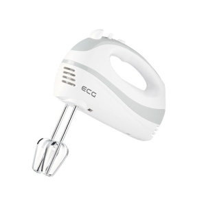 RESIGILAT - Mixer de mana ECG RS 200, 200 W, 5 viteze, functie Turbo, Alb/Gri - Img 3