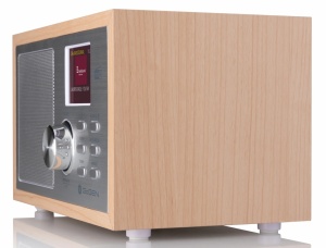 RESIGILAT - Radio GoGEN DAB 620 BTCS, 5W, DAB+/FM, Bluetooth, LCD color, ceas cu alarma, argintiu/maro - Img 3