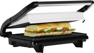 Sandwich maker & grill ECG S 1070 Panini, 700W, placi nonaderente - Img 5