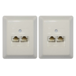 SET 2 BUCATI PRIZA DUBLA UTP RJ45 - Img 2