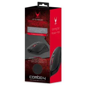 SET MOUSE GAMING 3200DPI + MOUSEPAD VARR - Img 6