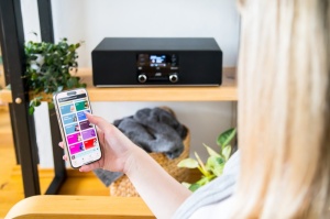 Sistem audio JVC ALL-IN-ONE RD-E984B, 2 x 25W, Radio internet, Tuner Digital Dab+/FM, Unitate CD, Bluetooth, Negru - Img 9