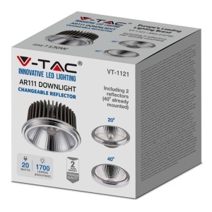 SPOT LED AR111 20W 4000K - Img 8