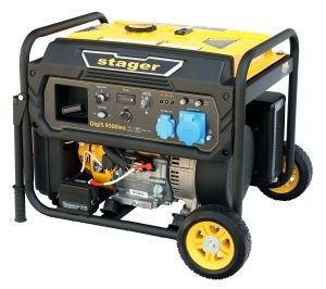Stager DigiS 9500iea Generator digital invertor open-frame 9.5kW, monofazat, benzina, optional automatizare, autonomie pana la 16h - Img 5