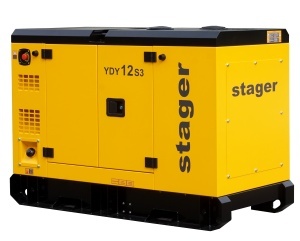 Stager YDY12S3 Generator insonorizat 12kVA, 16A, 1500rpm, trifazat, diesel - Img 5