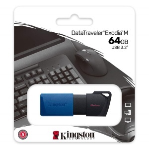 STICK DE MEMORIE USB KINGSTON 64GB EXODIA DTXM - Img 3