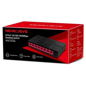 SWITCH 8 PORTURI 10/100/1000MBPS MS108G MERCUSYS - Img 3