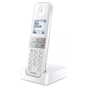 TELEFON DECT D4701 ALB PHILIPS - Img 2