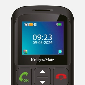 TELEFON GSM SENIORI BUTON SOS KRUGER&MATZ - Img 9