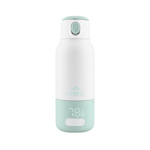 Termos cu incalzire pentru lapte ETA Mimi 2306 90000, 500 ml, afisaj LED, Li-Ion / 2600 mAh, otel inoxidabil, nu contine BPA