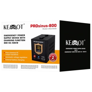 UPS CENTRALE TERMICE SINUS PUR 800VA/500W 12V KEMOT - Img 5