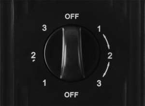 Ventilator turn ECG Tower Fan 1 Black, 50 W, 3 viteze, oscilatie, timer 120 min, negru - Img 5