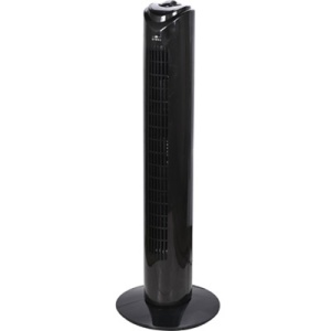 Ventilator turn LENTZ, 45W, 81cm, 3 viteze, oscilatie, negru - Img 5