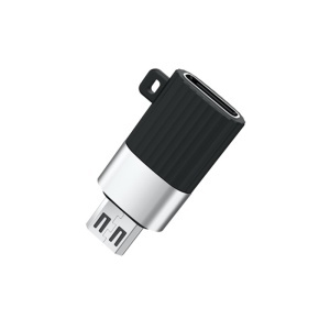 ADAPTOR MICRO USB LA TIP C - NEGRU - Img 2