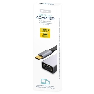 ADAPTOR TYPE C LA VGA MAMA 1080P 60HZ PLATINET - Img 5