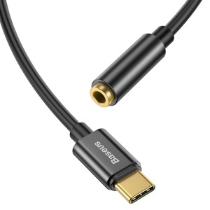 ADAPTOR USB-C - JACK 3.5MM BASEUS - NEGRU - Img 5