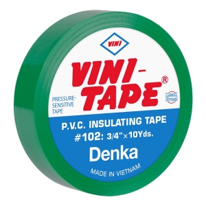 BANDA IZOLATOARE 0.15X19X10 YDS VERDE VINI - Img 2