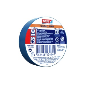 BANDA IZOLATOARE TESAFLEX 10M ALBASTRU 10BUC - Img 2