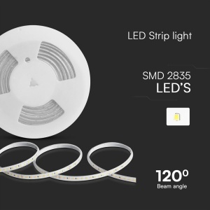 BANDA LED SMD 2835 10.5W/M 220-240V IP65 4000K ROLA 10M - Img 4