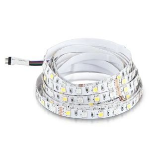 BANDA LED SMD5050 60LED/M RGB + ALB NEUTRU IP20 5M - Img 7