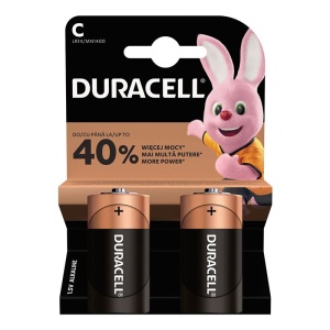 BATERIE ALCALINA LR14 BLISTER 2 BUC DURACELL - Img 2