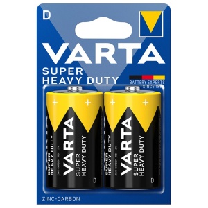 BATERIE SUPER HEAVY DUTY R20 BL 2 BUC VARTA - Img 2