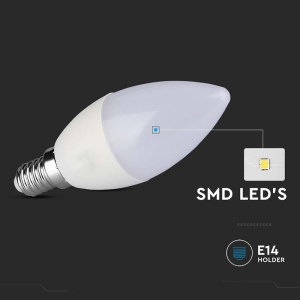 BEC LED E14 4.5W 6500K ALB RECE - Img 5