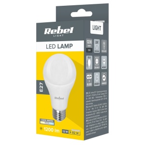 BEC LED E27 A60 12W 230V 6500K REBEL - Img 3
