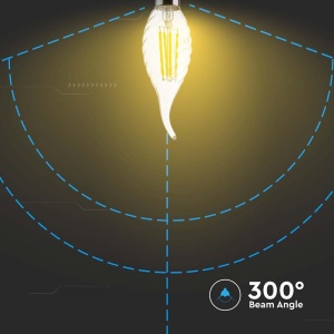 BEC LED FILAMENT E14 4W 4000K - Img 6