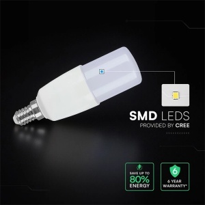 BEC LED T37 E14 7.5W 6500K ALB RECE CIP CREE - Img 5