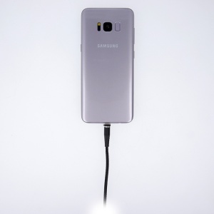 CABLU MAGNETIC 3IN1 USB-C/LIGHTNING/MICRO USB 1M 3A - NEGRU - Img 6