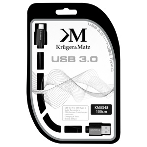 CABLU USB 3.0 TATA - USB TATA TIP C 1.0M KRUGER&MATZ - Img 3