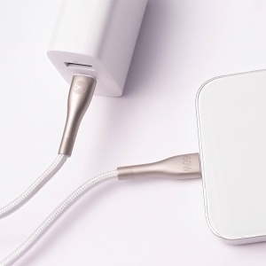 CABLU USB C - USB C 2M 60W - ALB - Img 4