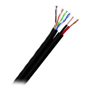 CABLU UTP CAT 5 0.45MM CCA CU ALIMENTARE 2X1MM 100M - Img 2