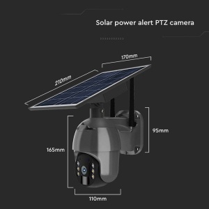 CAMERA HD SOLARA SMART WIFI - NEGRU - Img 9